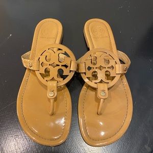 Tory Burch Miller sandals tan